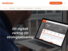 Tablet Screenshot of hubbster.com
